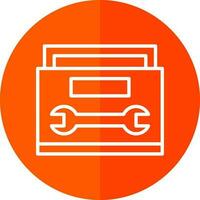 Spanner Vector Icon Design