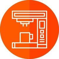 Coffee Machine Vector Icon Design