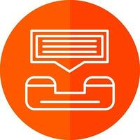Help line Vector Icon Design