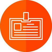 Identification card Vector Icon Design