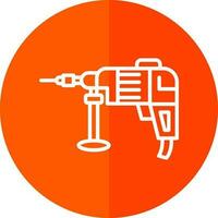 Drilling machine Vector Icon Design