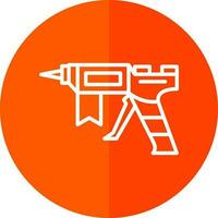 Glue gun Vector Icon Design