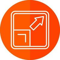 Increase Size Vector Icon Design