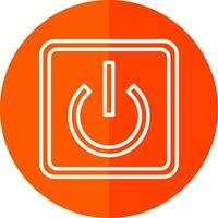 Power Button Off Vector Icon Design