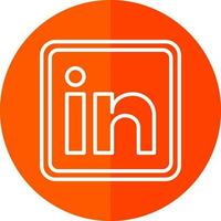 Linkedin Vector Icon Design