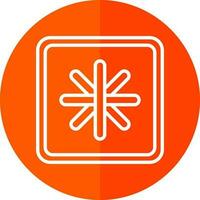 Asterisk Vector Icon Design