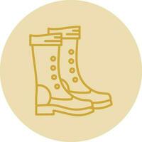 Boot Vector Icon Design