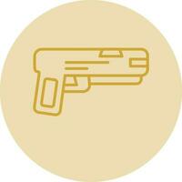 diseño de icono de vector de pistola