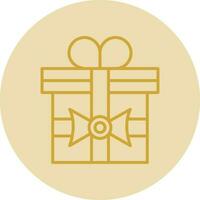 diseño de icono de vector de regalo