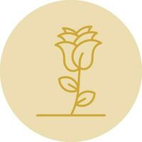 Rose Vector Icon Design