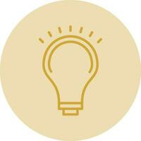 Light Bulb Vector Icon Design