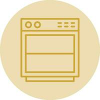 Dishwasher Vector Icon Design