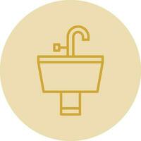 Sink Vector Icon Design