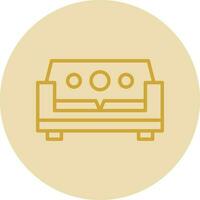 Sofa Vector Icon Design