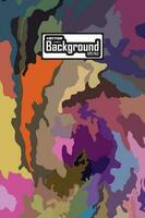 Abstract colorful background with grunge texture vector