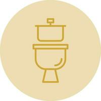 Toilet Vector Icon Design