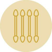 Swab Vector Icon Design