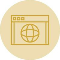 Web site Vector Icon Design