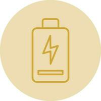 Battery charging Vector Icon Design