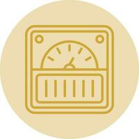 Meter Vector Icon Design