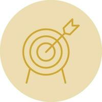 Bullseye Vector Icon Design