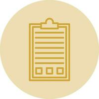 Clipboard Vector Icon Design