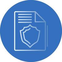 File protection Vector Icon Design