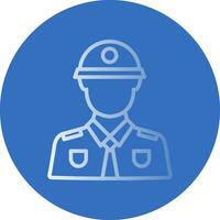Soldier Vector Icon Design