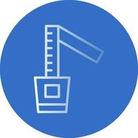 Meauring tape Vector Icon Design