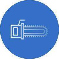 Saw Blade Vector Icon Design