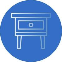 Night Stand Vector Icon Design