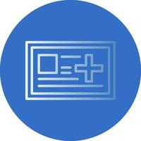 Medical card Vector Icon Design