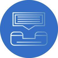 Help line Vector Icon Design