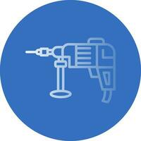 Drilling machine Vector Icon Design