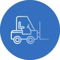 Forklift Vector Icon Design