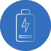 Battery charging Vector Icon Design