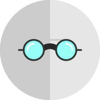 Eyeglasses Vector Icon Design