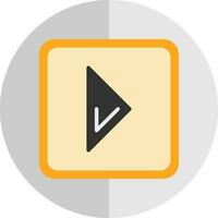 Arrowhead Right Vector Icon Design