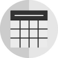Table Grid Vector Icon Design