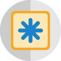 Asterisk Vector Icon Design