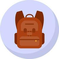 Backpack Vector Icon Design