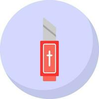 Knife Blade Vector Icon Design