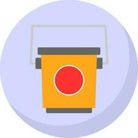 Bucket Vector Icon Design