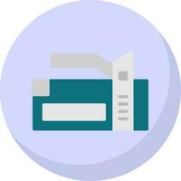 Staple Gun Vector Icon Design