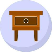 Night Stand Vector Icon Design