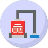 Vacuum Cleaner Vector Icon Design