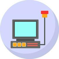 Ultrasound machine Vector Icon Design