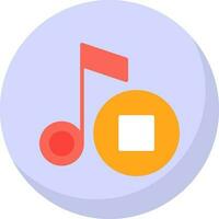 Stop button Vector Icon Design