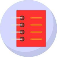 Notebook Vector Icon Design