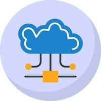 Cloud Computing Vector Icon Design